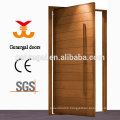 Exterior entrance pivot door wood